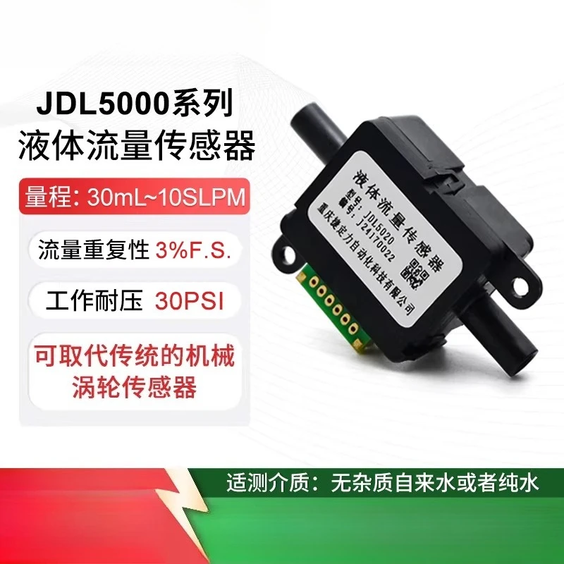 Liquid Flow Sensor High Precision  Water Flow Meter Pure Water Filtration System for Direct Drinking Machine