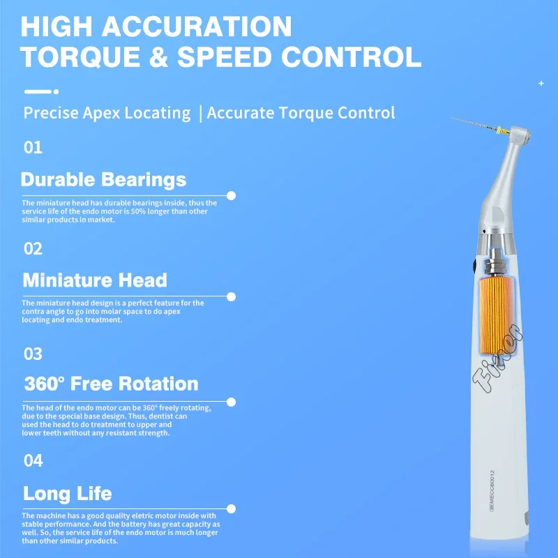 best apex endo motor de ntal rotary endodontic handpiece with apex locator