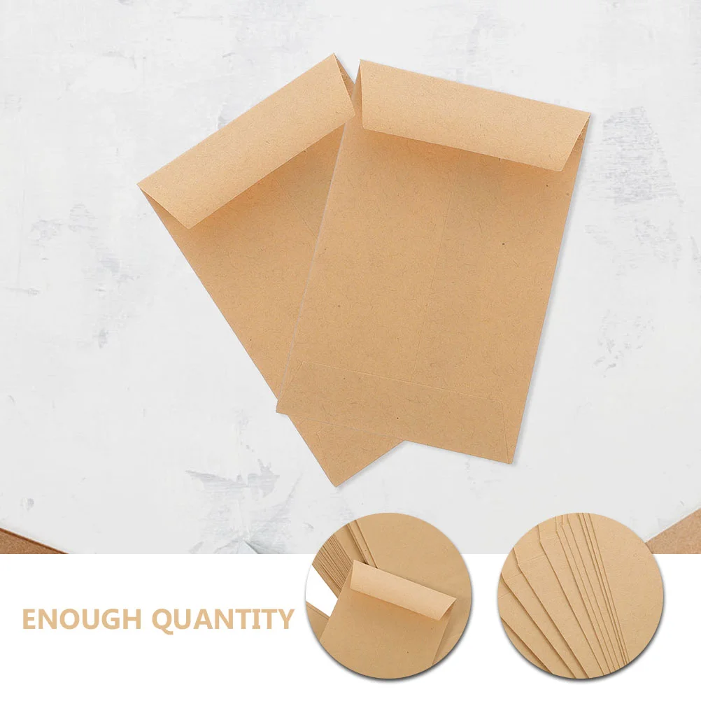 120 Pcs Seed Envelopes Small Kraft Paper Envelopes For Storage Blank Envelopes Storage Envelopes Plant Containers Coin Holders
