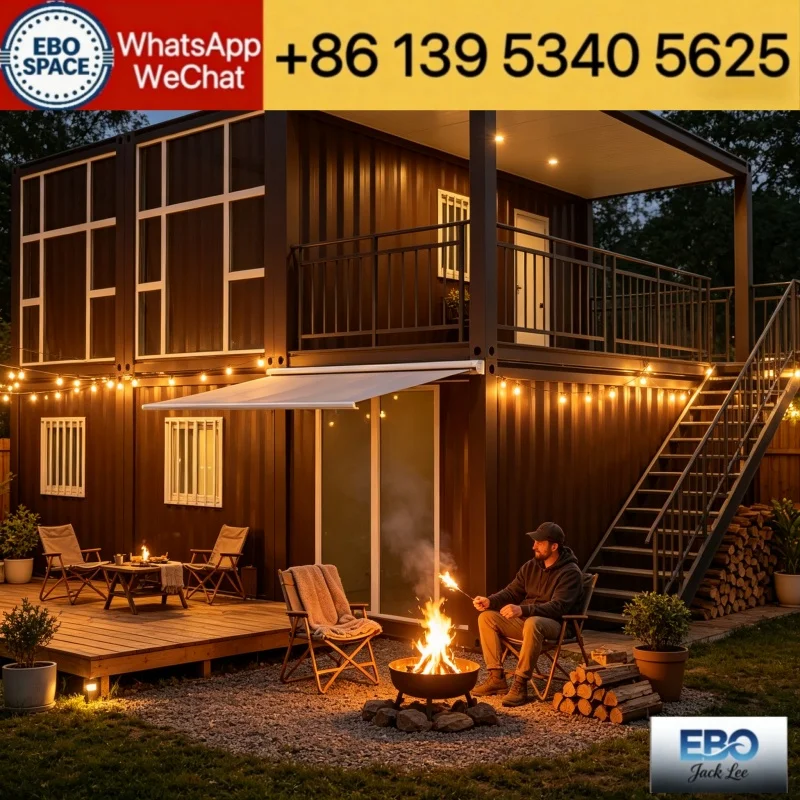 Made in China 30ft foldable forest cabin, outdoor waterproof, luxury mobile expandable Container Home for Sale