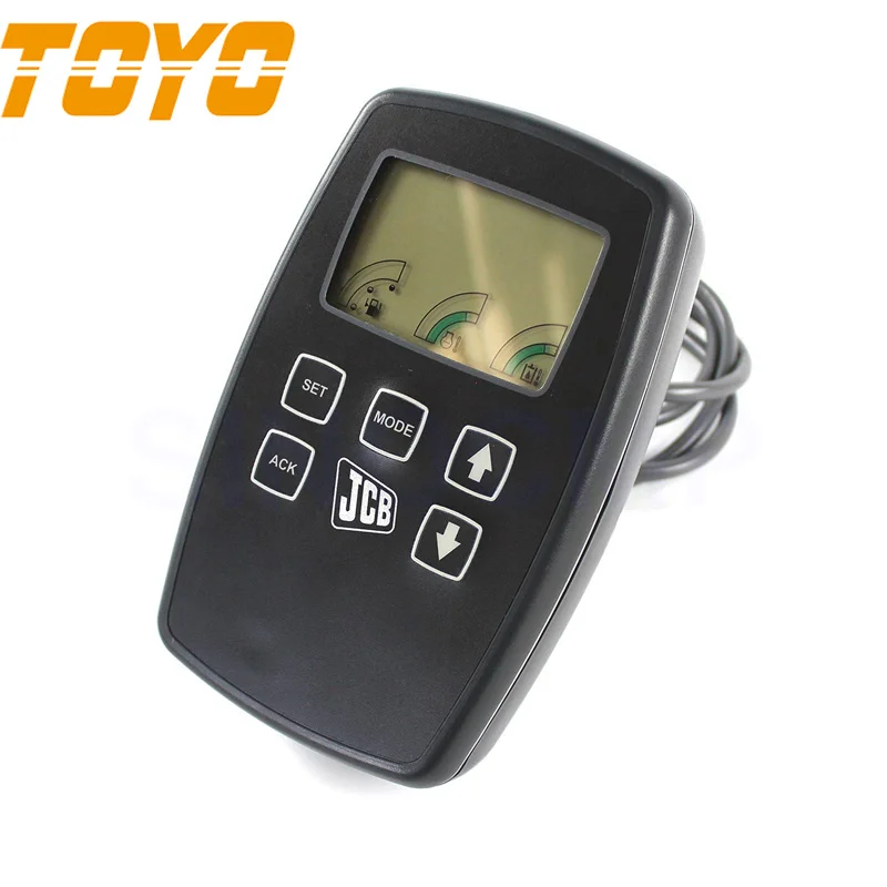 TOYO-Monitor de Alta Qualidade, 332K4244, 70450207, para JS200, JS220, JCB Escavadeira, 332/K4244, 7402, 50207, Original, Novo Painel de Exibição