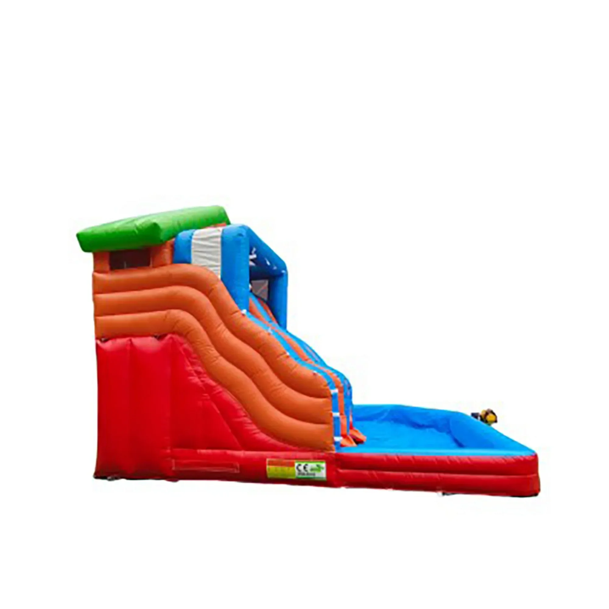 Commercial Indoor Grade Triple Slide Water Park Outdoor Hot-Selling Bounce House Castle Jumping Kids' Fun Inflatable Waterslide