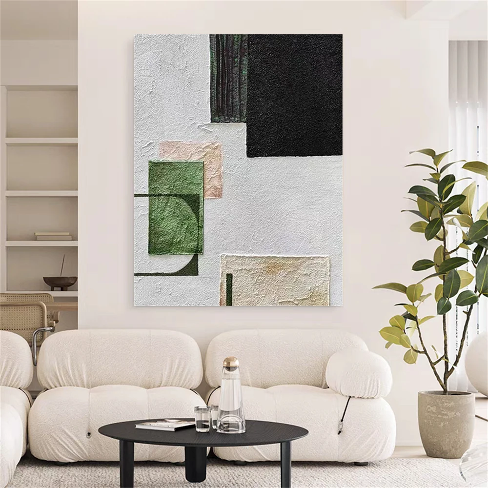 

Manual Nordic Landscape Canvas Paintings Wall Art Starry Wall Posters For Living Room Home Decor Modern Art Picture Oil Painting