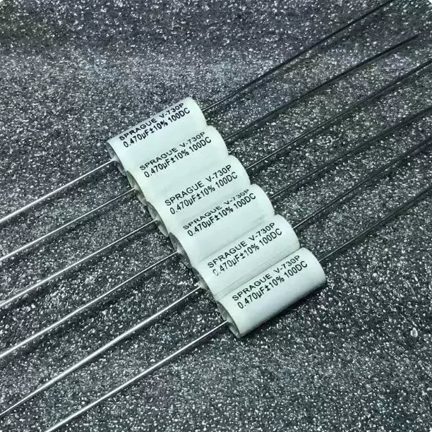 20pcs/lot Original American SPRAGUE 730P 0.47UF 100VDC 8.5x20mm Copper Pin Audio Coupling Capacitor Free Shipping