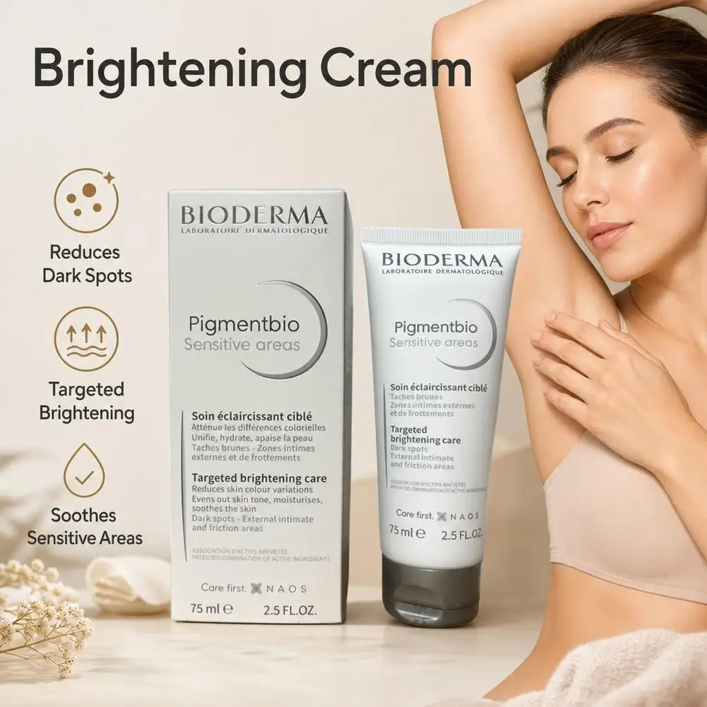 Bioderma Pigmentbio Sensitive Areas Targeted Brightening Care For External Intimate And Friction Areas Moisturises Soothes Skin