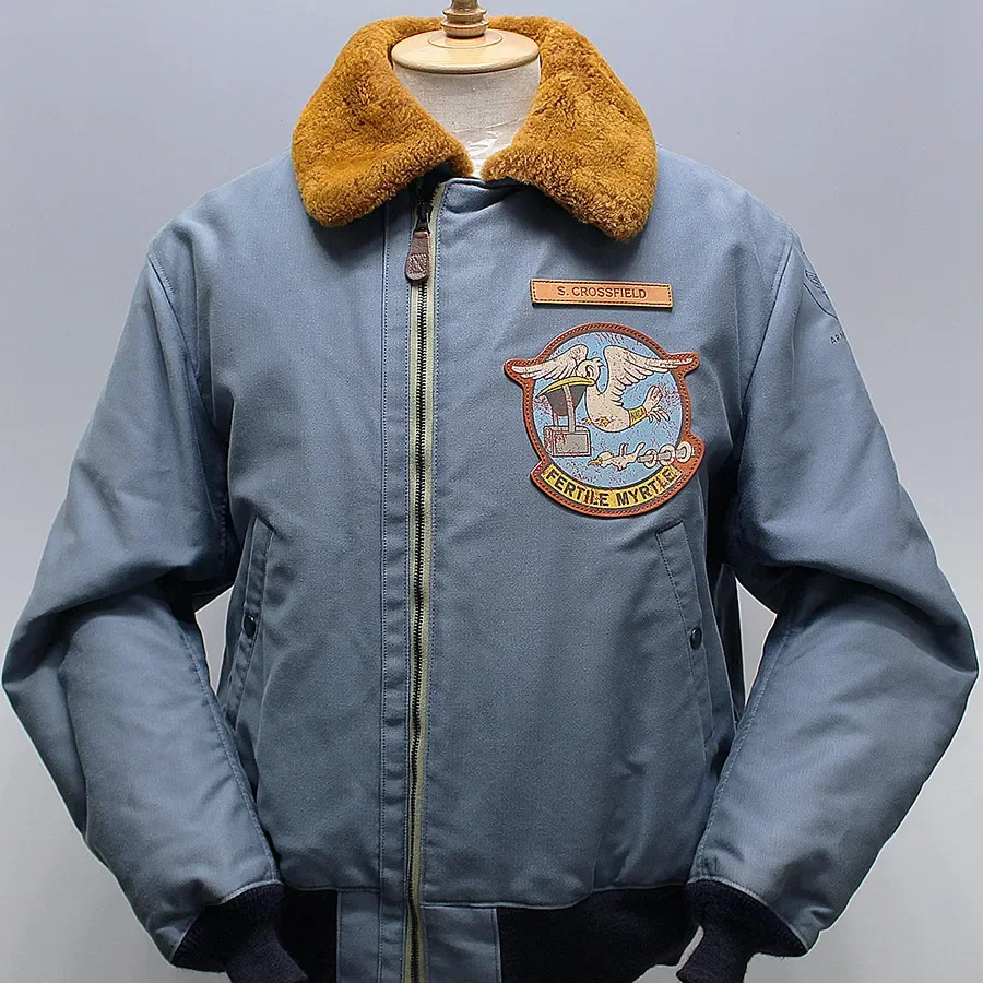 

TOYS Early (1942) American Airlines Model B-15 Monroe Limited Edition, хлопковая куртка с флисовым воротником