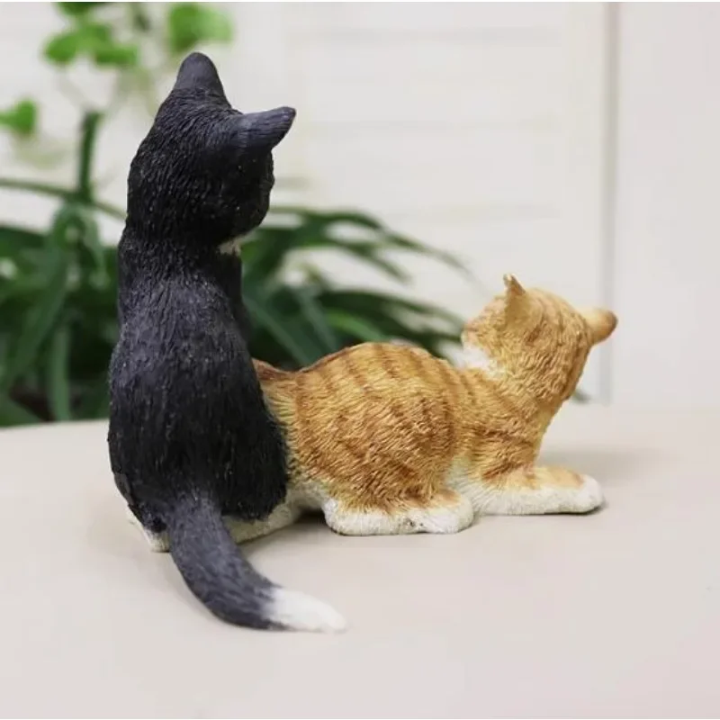 1/6 Scale แมวจีนรุ่นน่ารักเครื่องประดับเดสก์ท็อปตกแต่ง MINI PET Cat รุ่นตัวเลขการกระทําของเล่น