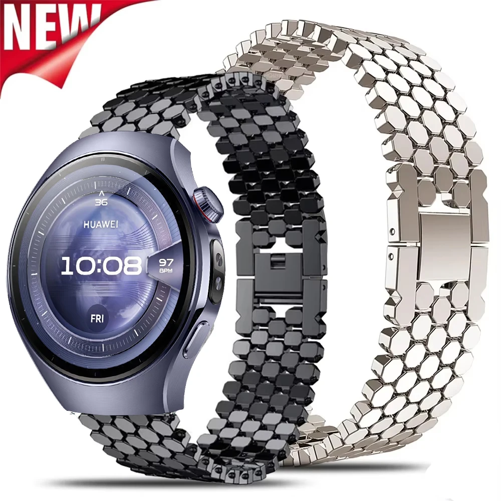 pulseira-de-liberacao-rapida-de-22mm-para-huawei-watch-5-4-3pro-gt5pro-gt2-3-4-5-46mm-pulseira-de-aco-inoxidavel-para-huawei-gt3-se-gt2pro-gt2e-gs4