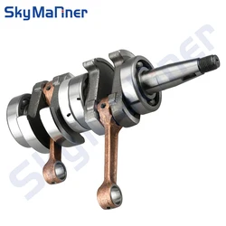 350-00030-0 Crankshaft Assy (also needs 9311211600m) For Tohatsu Boat Engine 9.9/15/18HP M9.9B M15B M15C M15D M18C2 M18E2