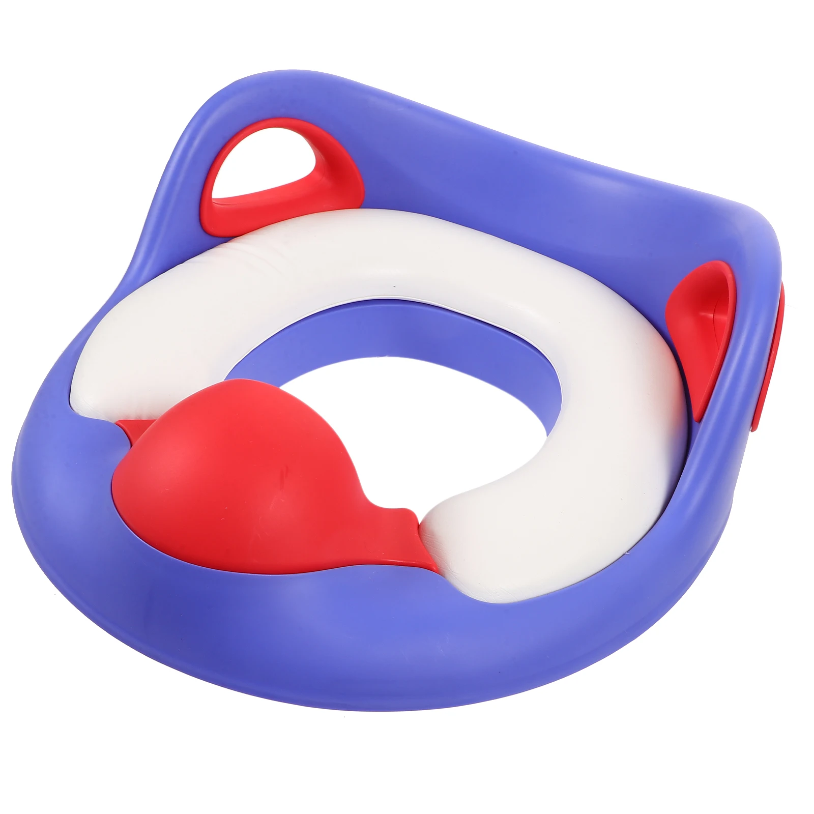 

Children Toilet Seat Potty Training Soft Portable PVC Toddler Kids Lightweight Store Durable Non Use