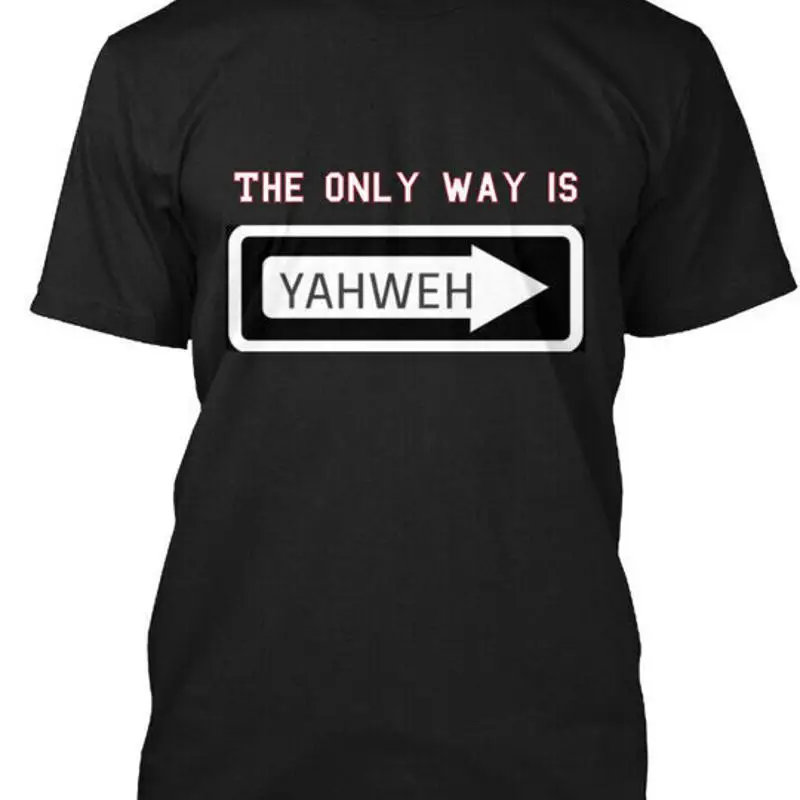 

Футболка The Only Way Is Yahweh, сделанная в США, размеры от S до 5XL