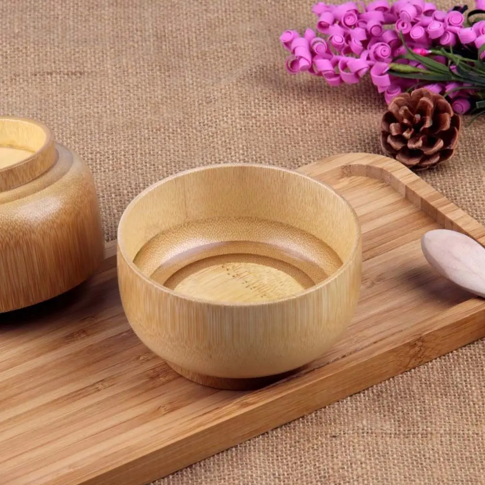 Creative Handcrafted Family Domestic Natural Rice Food containers Vegan bowl Tableware Bamboo Bowl Rice Bowl