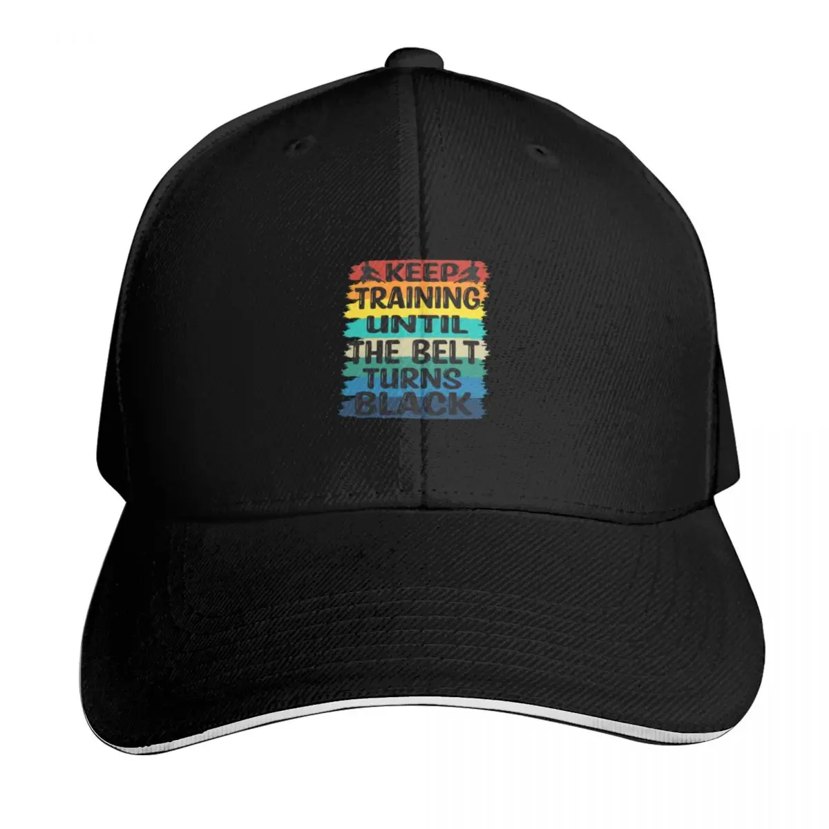 

Keep Training Until The Belt Turns Black Baseball Cap Winter hat Sun Hat For Children Golf Cap Hats For Women Men's