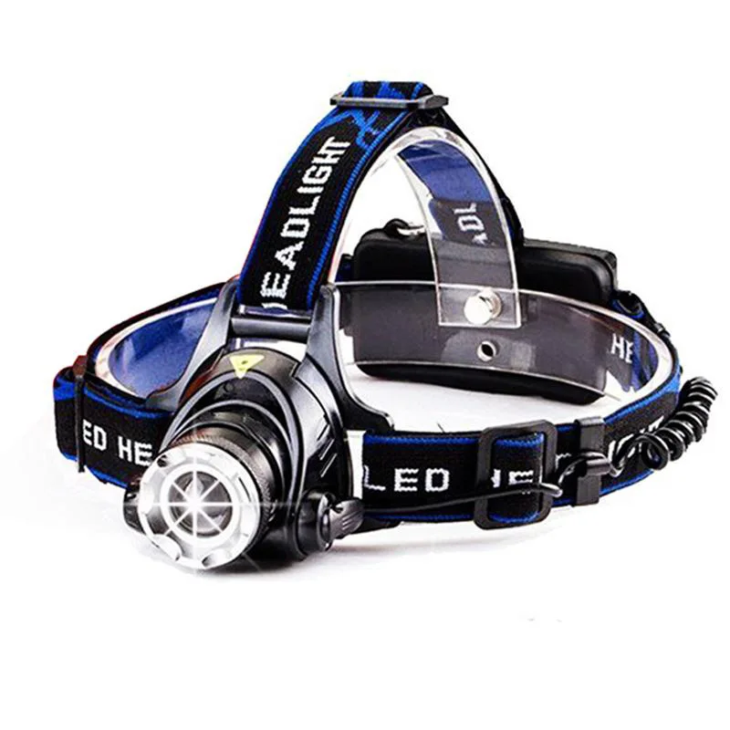 

head led light powerful Super Bright Headlamp Portable Zoomable Headlight Fishing Camping Waterproof High Lumens Head Lamp