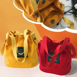 Ladies Messenger Bag Mini Canvas Bag Cloth Bag Cute Portable Bucket Bags Bolsos De Mujer Sac De Luxe Femme Bolsas DiseñAdor Lujo