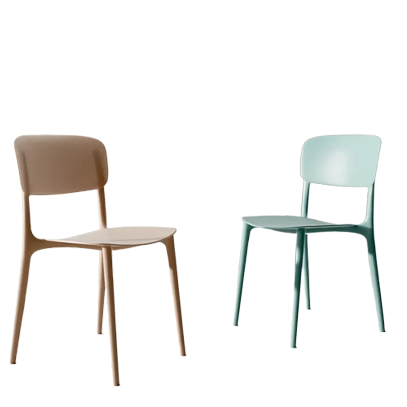 

Modern Living Dining Chairs Luxury Comfortable European Plastic Dining Chairs Beautiful Trendy Muebles Para El Hogar Furnitures