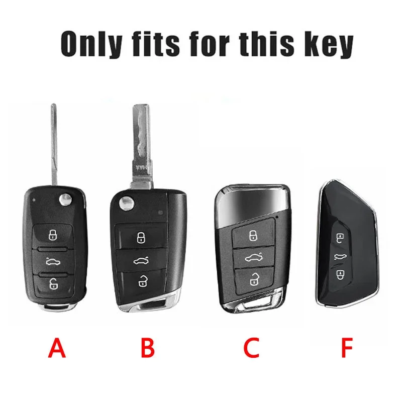 

VW 2026 Hot Zinc Alloy Car Remote Key Cover Case Holder Shell Fob For Volkswagen VW GLI Jetta MK4 MK5 MK6 MK7 GTD Car Accessory