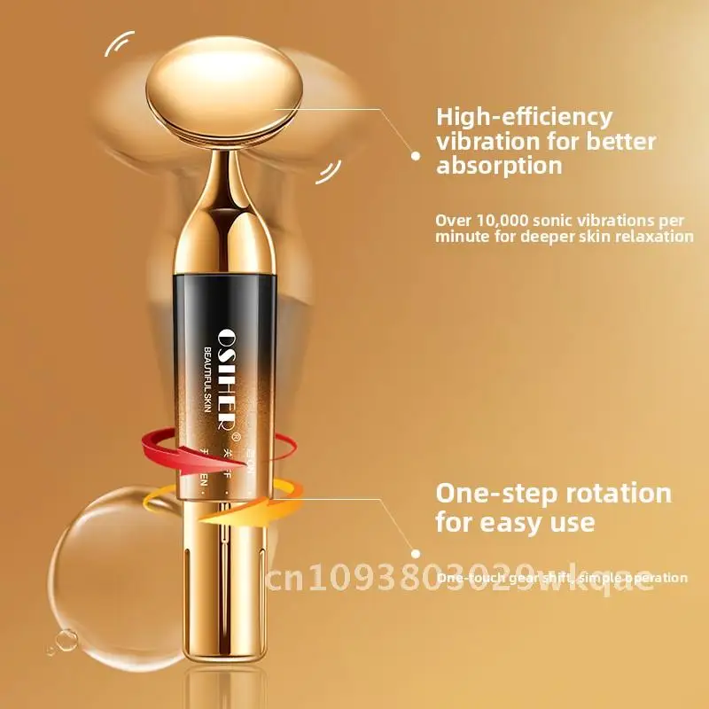 Ultrasoon gezichts- en oogmassage-instrument - Trillingstechnologie voor het liften en aanspannen van schoonheidsbehandeling