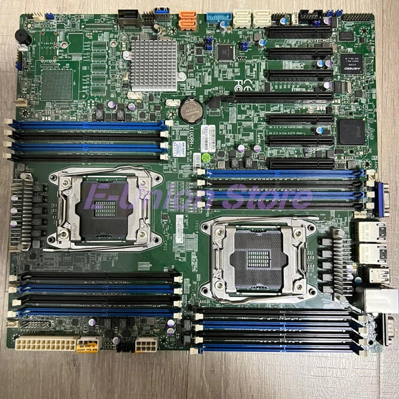 

Two-Way Server Motherboard E-ATX LGA 2011 Support C612 Xeon E5-2600 V3/V4 Family DDR4 X10DRH-i