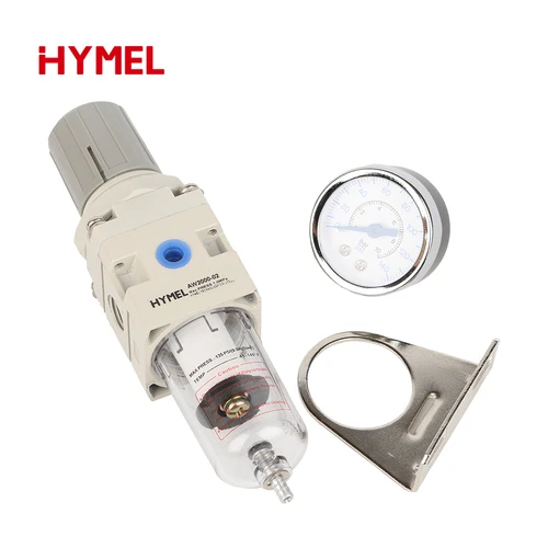 Imagen 2 del producto AW2000-02 Compresor neumático Fuente de filtro de aire Filtros de tratamiento Regulador de presión Medidor Separador de aceite