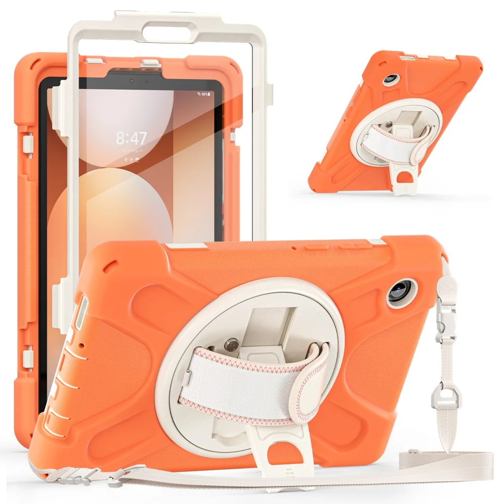 Heavy Duty Tablet Case for Samsung Tab A11 X133 X135 Kids Silicon Armor Tablet Cover for Galaxy Tab A11 A9 Plus X215 Shockproof