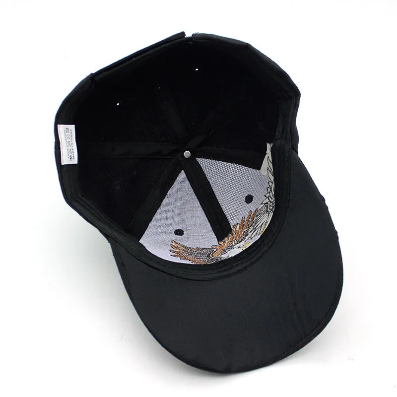 Hot Sale Unisex Baseball Cap 3D USA Eagle Embroidery Cap Men And Women Outdoor Sports Hats