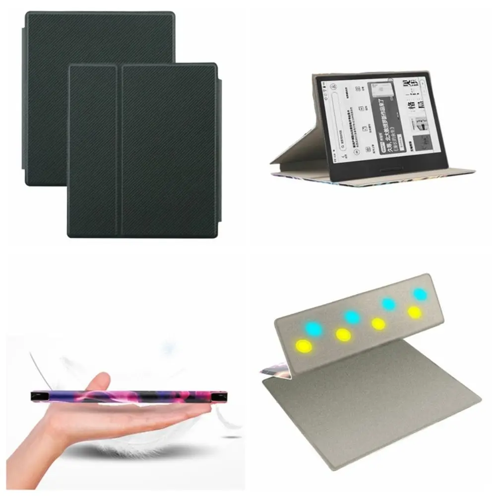 Funda magnética para lector electrónico, resistente al desgaste, a prueba de golpes, plegable, dura, para Onyx BOOX Tab 8C/Leaf 2/3/3C