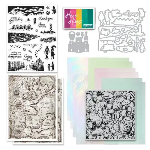 Marine Animal Series Metal Cutting dies And Stamps For Scrapbooking Stencil Embossing Mold DIY Paper Cards Craft Cutting