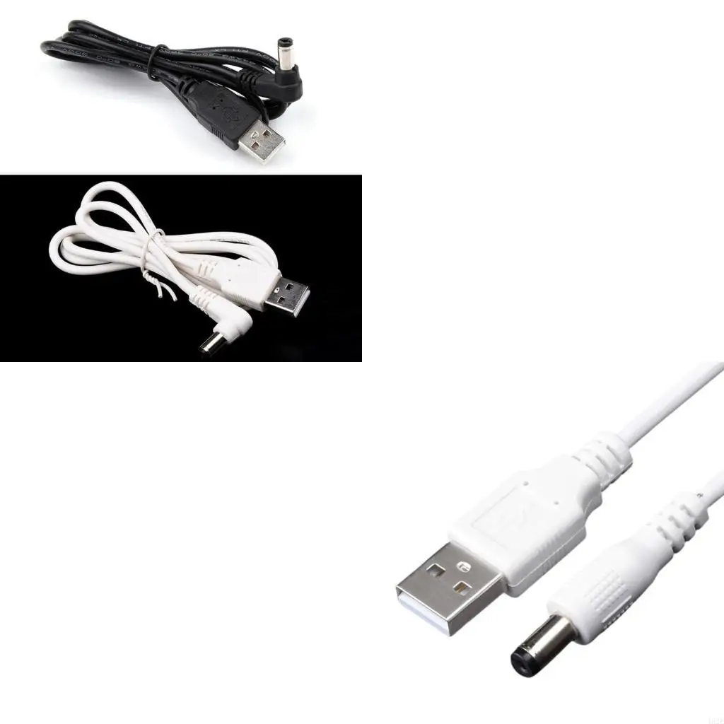 462E Usb toDC Decoy Power Cord USB to DC5.5x2.5mm 5.5x2.1mm Fast Charging Cable