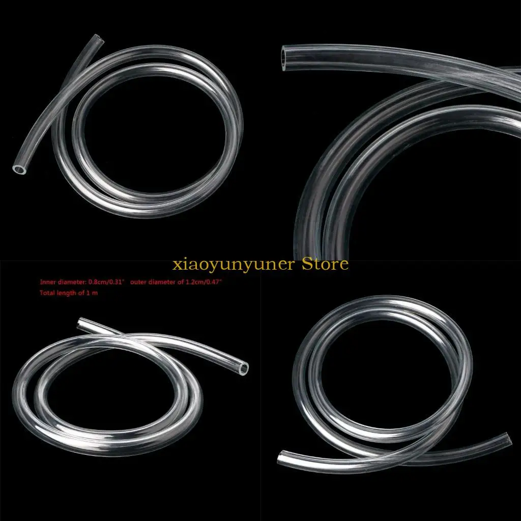 

P9JB 1M мягкая ПВХ трубка 8x12 мм Прозрачная труба труб для компьютерного ПК