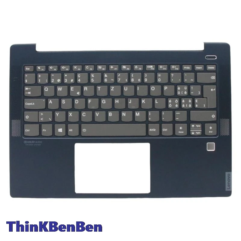 

SWS Swiss Blue Keyboard Upper Case Palmrest Shell Cover For Lenovo Ideapad S540 14 14IWL 14IML 14API 5CB0S17305