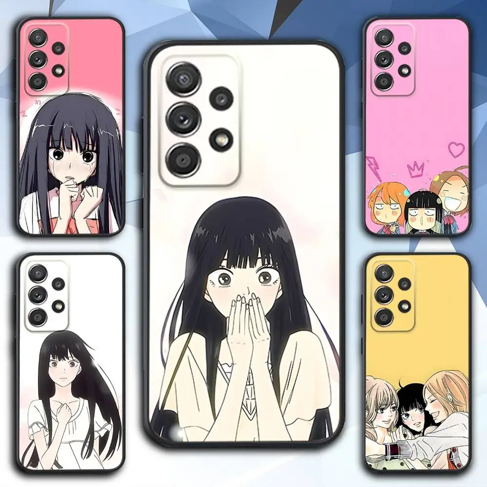 

S-Sawako K-Kimi ni Todoke Phone Case For Samsung S 25,24,23,22,30,21,10,9,Ultra,Plus,Lite,FE,4,5 G Soft Black Case