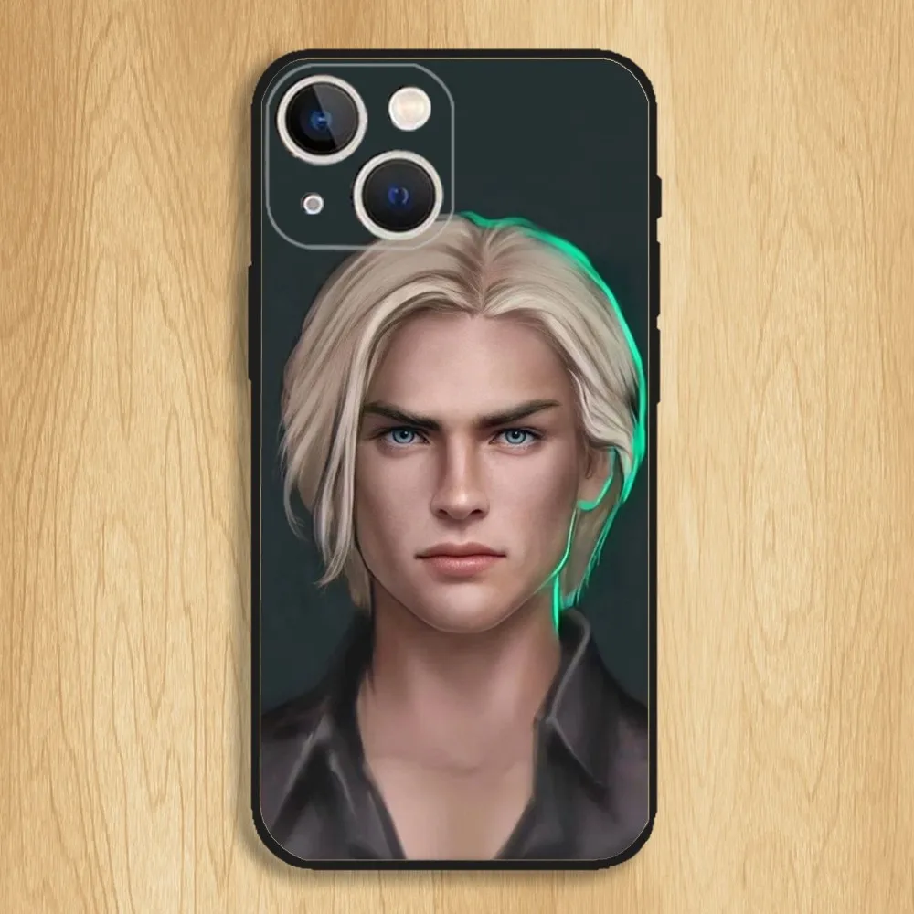 Romance clubs Game Phone Case For iPhone15,14,13,12,11,Pro,Max,Plus,Mini,X,XS,XR,8,7,6,S,Plus,SE Soft Black Case