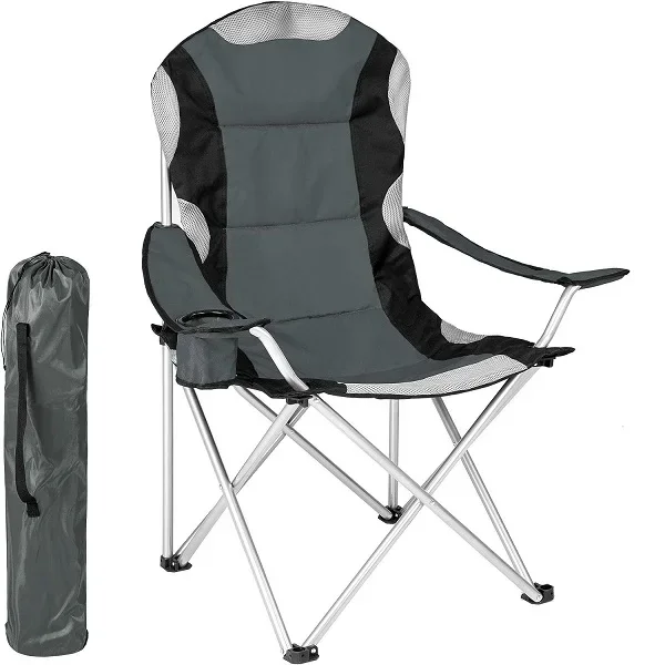 

Foldable Foam Padded Camping Chair With Carry Bag