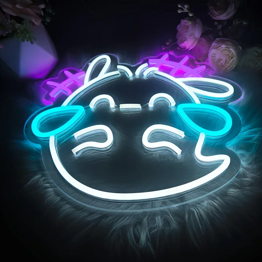 

Неоновая вывеска Sanrio Dog для декора стен, неоновая лампа с питанием от USB для дома, спальни, игровой комнаты, подарки для друзей, семьи, детей