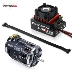 RC ESC Motor Hobbywing 10BL120 120A ESC Rocket 540 V5R Motor Sensored Brushless Combo for 1/10 Drift RC Car