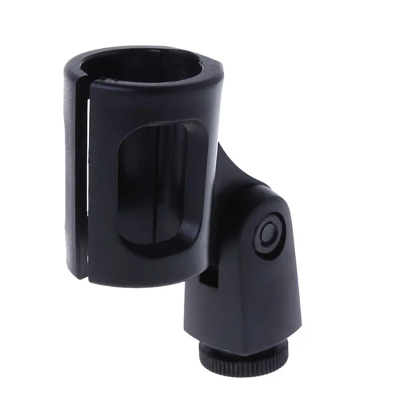 Wireless Microphone Stand Bracket Universal Microphone Flexible Stand Bracket Support Accessories Plastic Clamp Holder