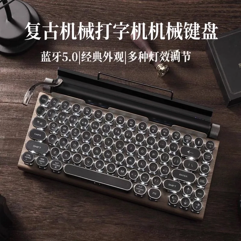 Classic Round‑Key Tactile Typing Accessory, BT5.0 Interchangeable Keypad Unit, Multi‑device Typing Gear for Mobile & Tablet Gadg