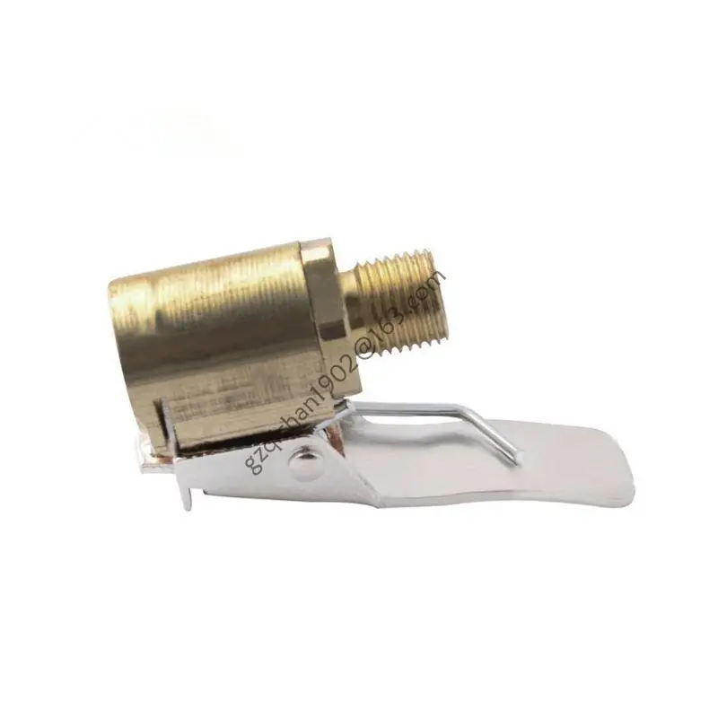 

X7AB Portable Lock on Air Chuck Mini Air Compressor Tire Inflator Tyre Chuck Hose End 8mm Barb Connector for Auto Hose Repair