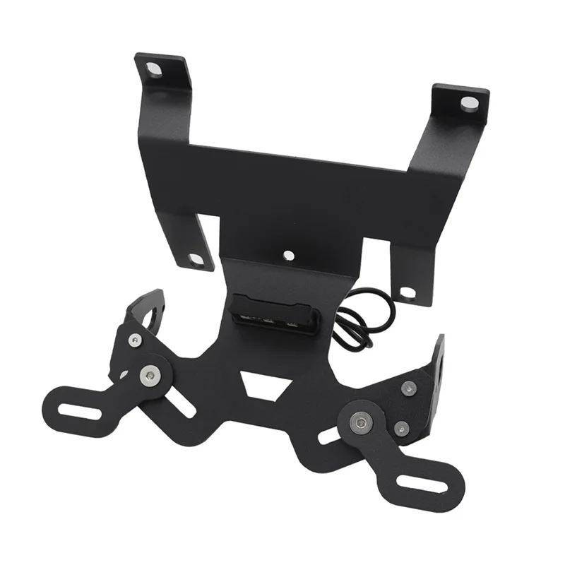 

License Plate Holder Frame With Built-In LED Light For Honda CB125R CB150R CB250R CB300R 2018-2024 Motorcycle Accessories