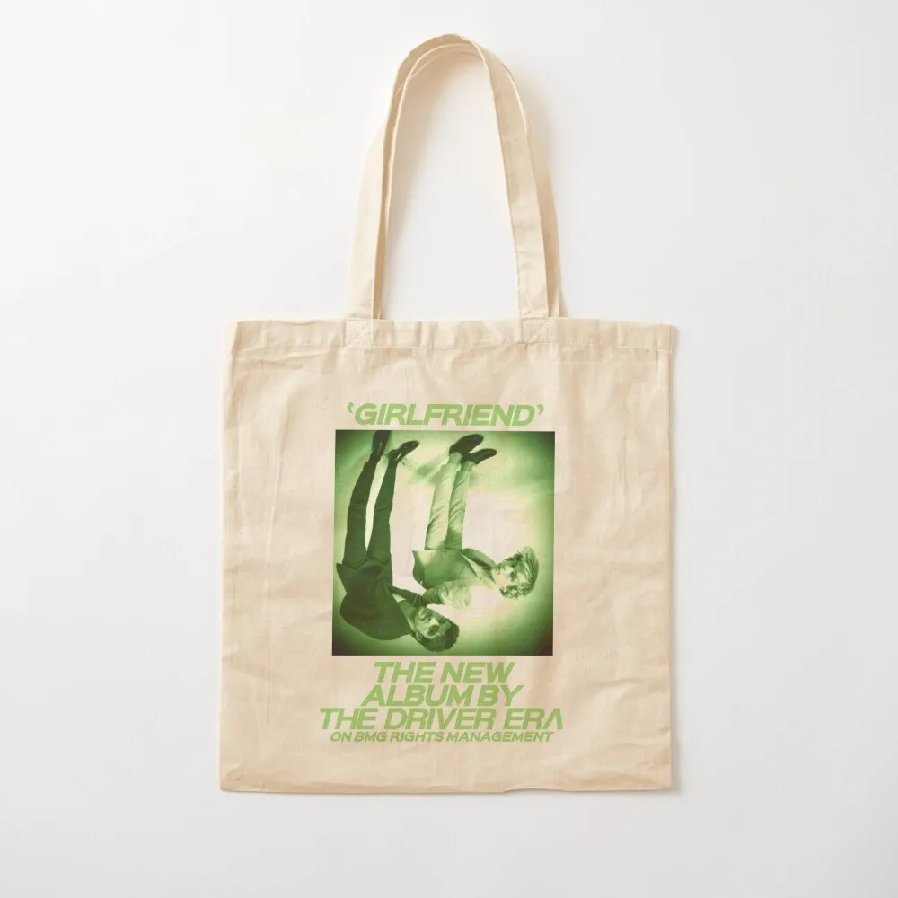 

Vintage Girlfriend The Driver Era Tote Bag large size bags Canvas bag for women reusable grocery bags Canvas Tote Bag