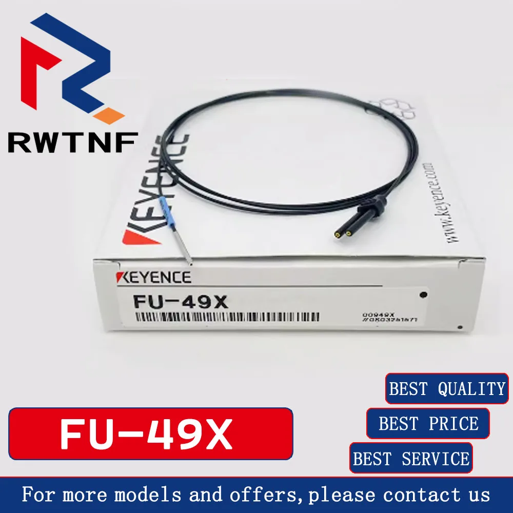 

Brand New Genuine KEYENCE FU-49X opposite-emission fiber optic sensor, Diameter 1.5MM high precision