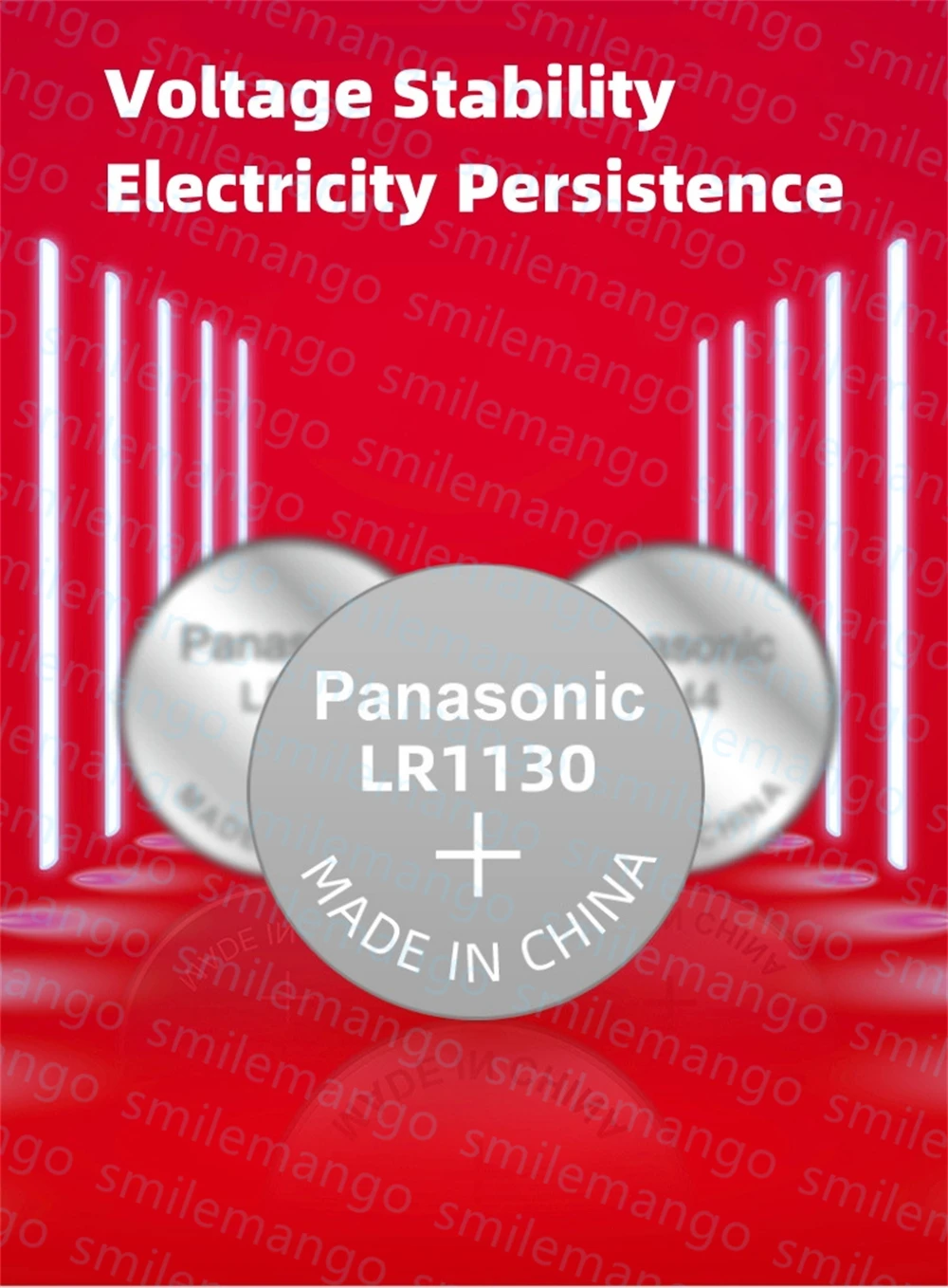 Original Panasonic 1.55V AG10 LR1130 SR54 389 189 SR1130 LR54 Button Batteries G10A SR1130SW Cell Coin Watch Toys Remote Battery