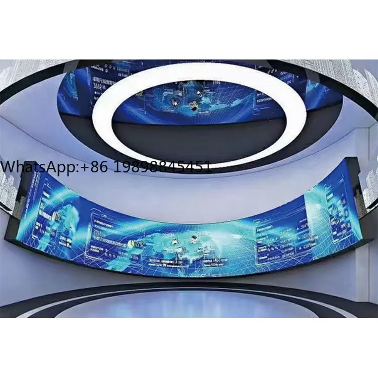 

LED Video Wall Flexible Indoor Display Soft Panel Animated Advertising Screen for Retail Store Wayfinding