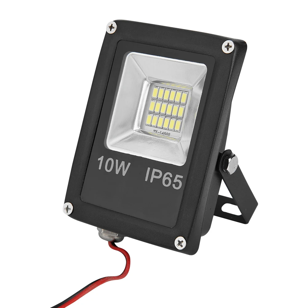 

Светодиодный прожектор-рефлектор 12В 10Вт/30Вт, 6500К, IP65, водонепроницаемый, для наружного освещения, настенный проектор