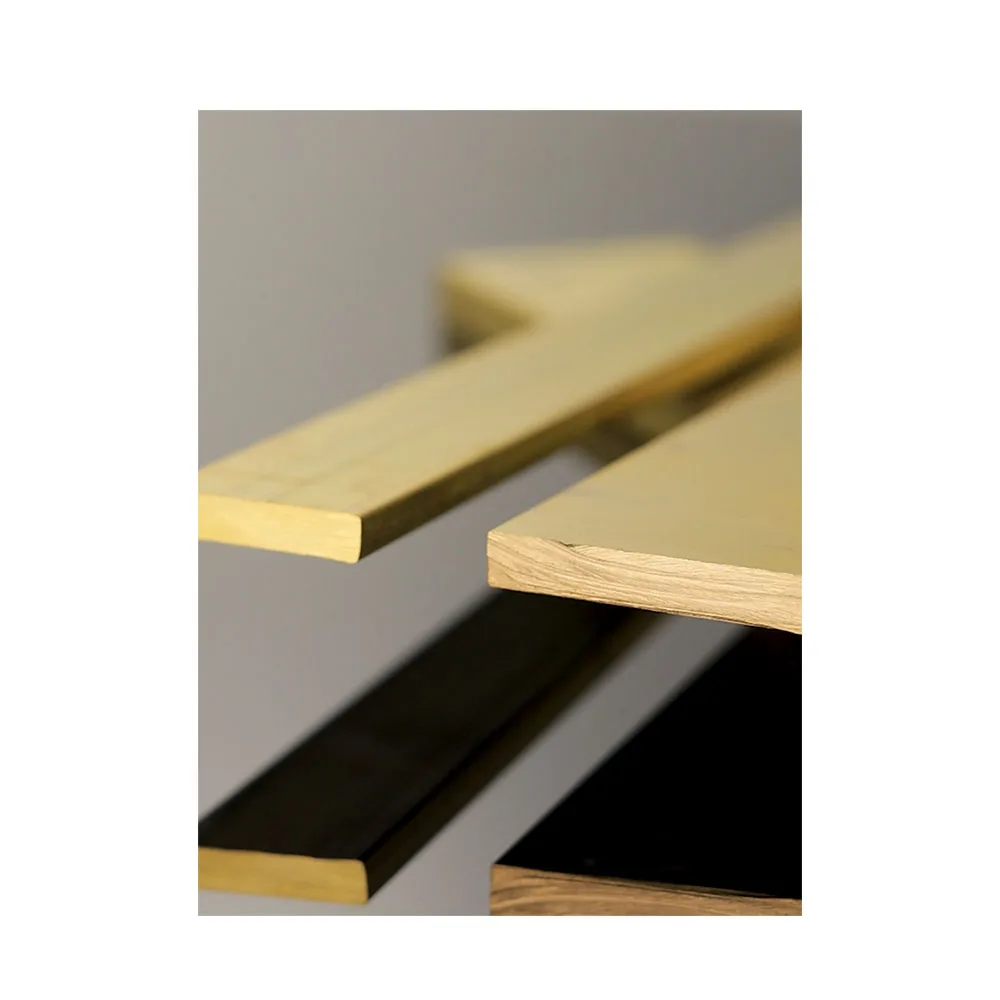 H59 Brass Flat Bar Plate Strip Thickness 2mm 3mm 4mm 5mm Pure Copper Rectangular Solid Metal Sheet Width 5/6/8-80mm Length 500mm