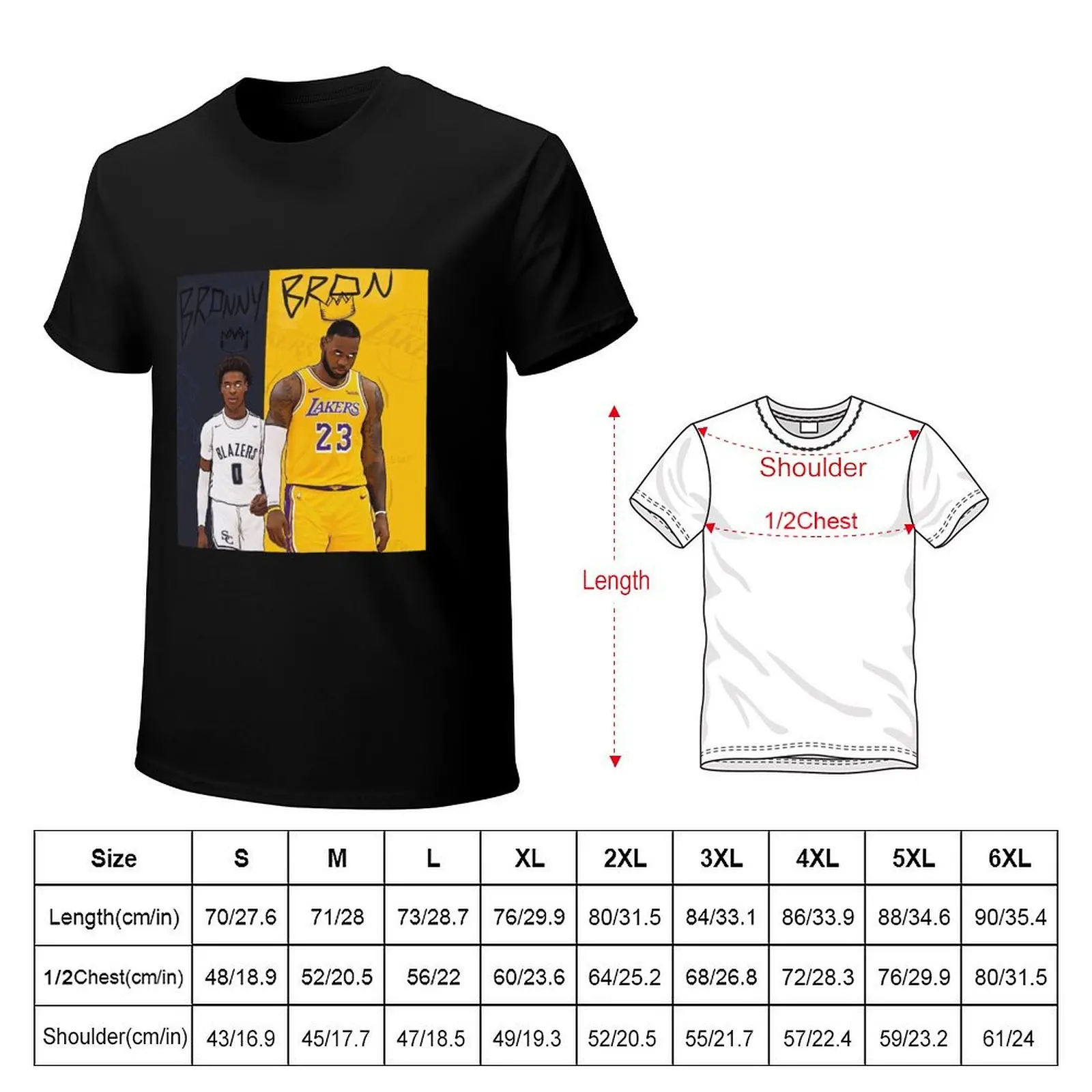Fan of Bronny T-Shirt luxury designer Blouse new gifts and t-shirts Men's t shirts
