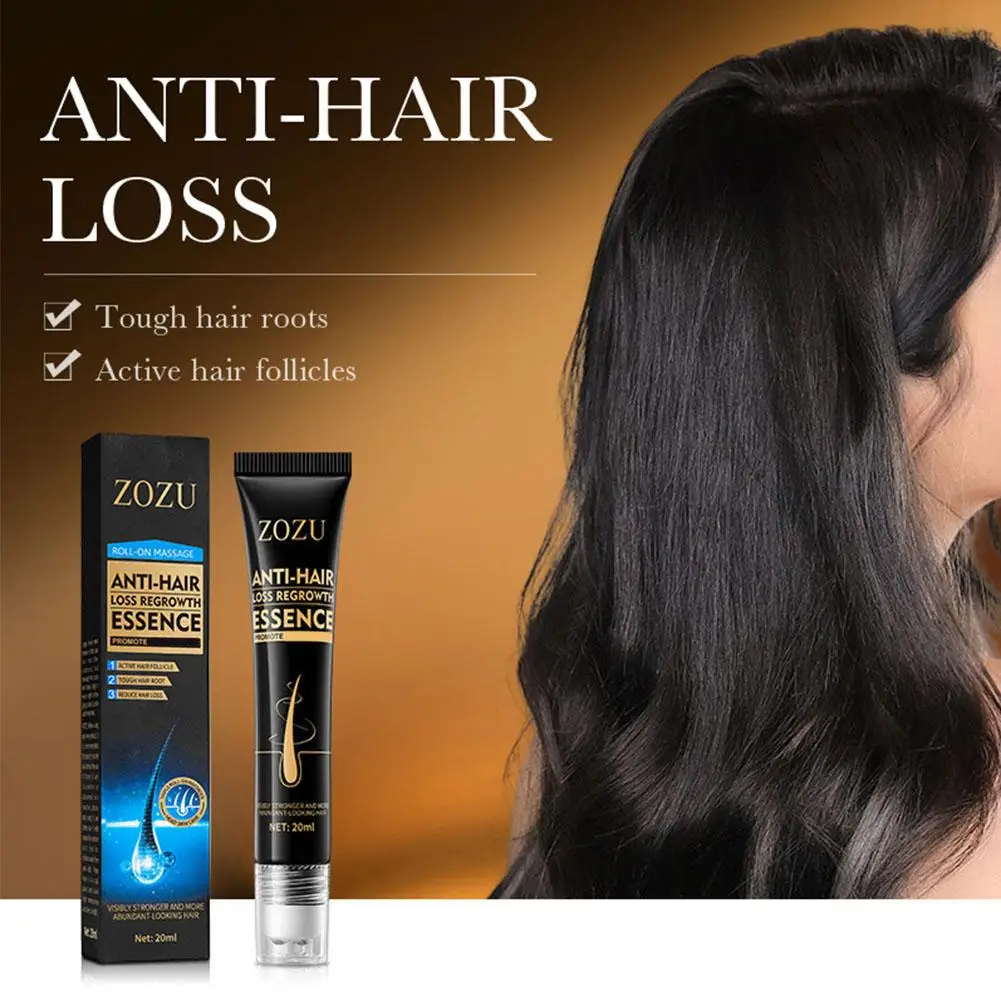 ZOZU 1/2/3PCS Fast Hair Growth Oil Products Care Scalp Massage Treatments Protect Loss Effective Grow Hair Serum For Men & Women