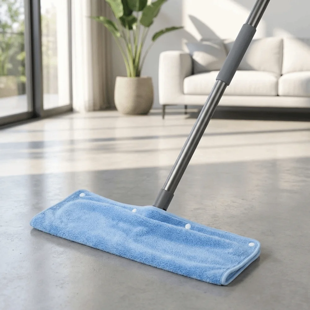 Sweeping Accessories Absorbent Floor Mop Washable Reusable Coral Towels Durable Universal Mop Towel Housekeeping