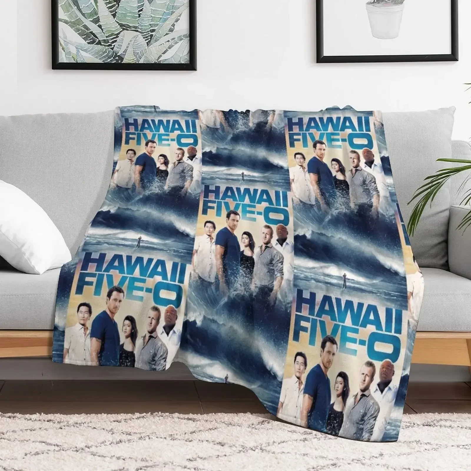 

Hawaii five 0 Throw Blanket Sofa Throw blankets and throws valentine gift ideas Plush Blankets